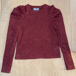 CeCe Pink Long Sleeve Sweater